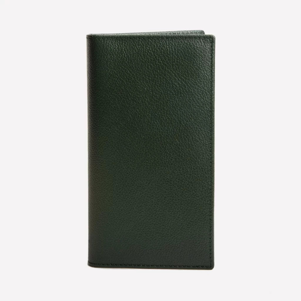 Ettinger | Capra Long Wallet W/Zip Pocket Forest Green