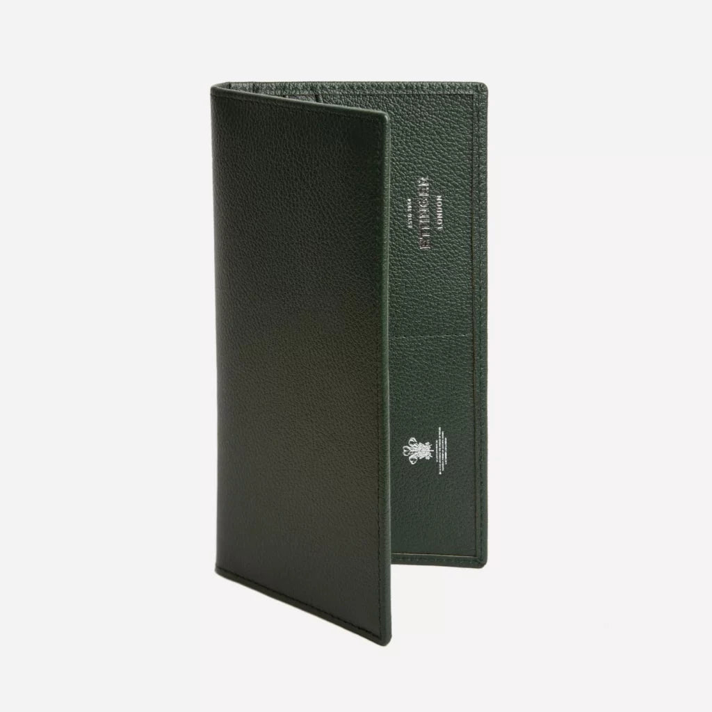 Ettinger | Capra Long Wallet W/Zip Pocket Forest Green