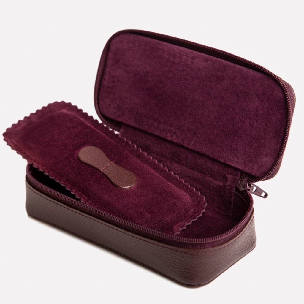 Ettinger | Capra Large Zip Box Burgundy