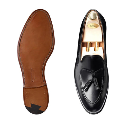 Crockett & Jones | Cavendish Tassel Loafer Black Calf