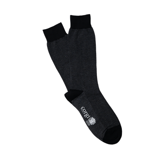 Corgi | Mercerised Cotton Socks Hunter Green