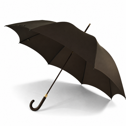 Fox Umbrella | Dark Brown Matt Maple Brown