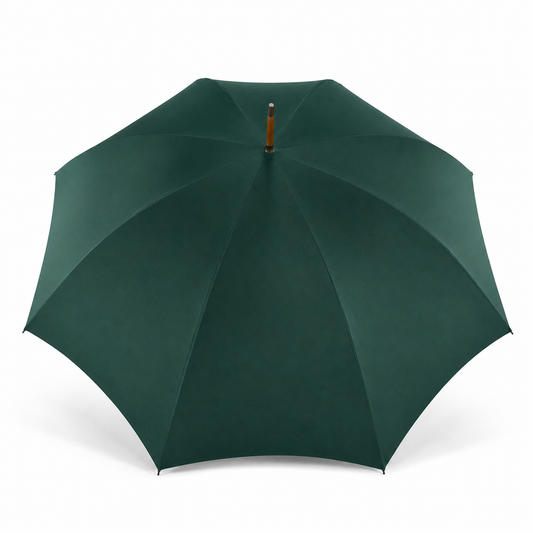 Fox Umbrella | Dark Brown Matt Maple Dark Green