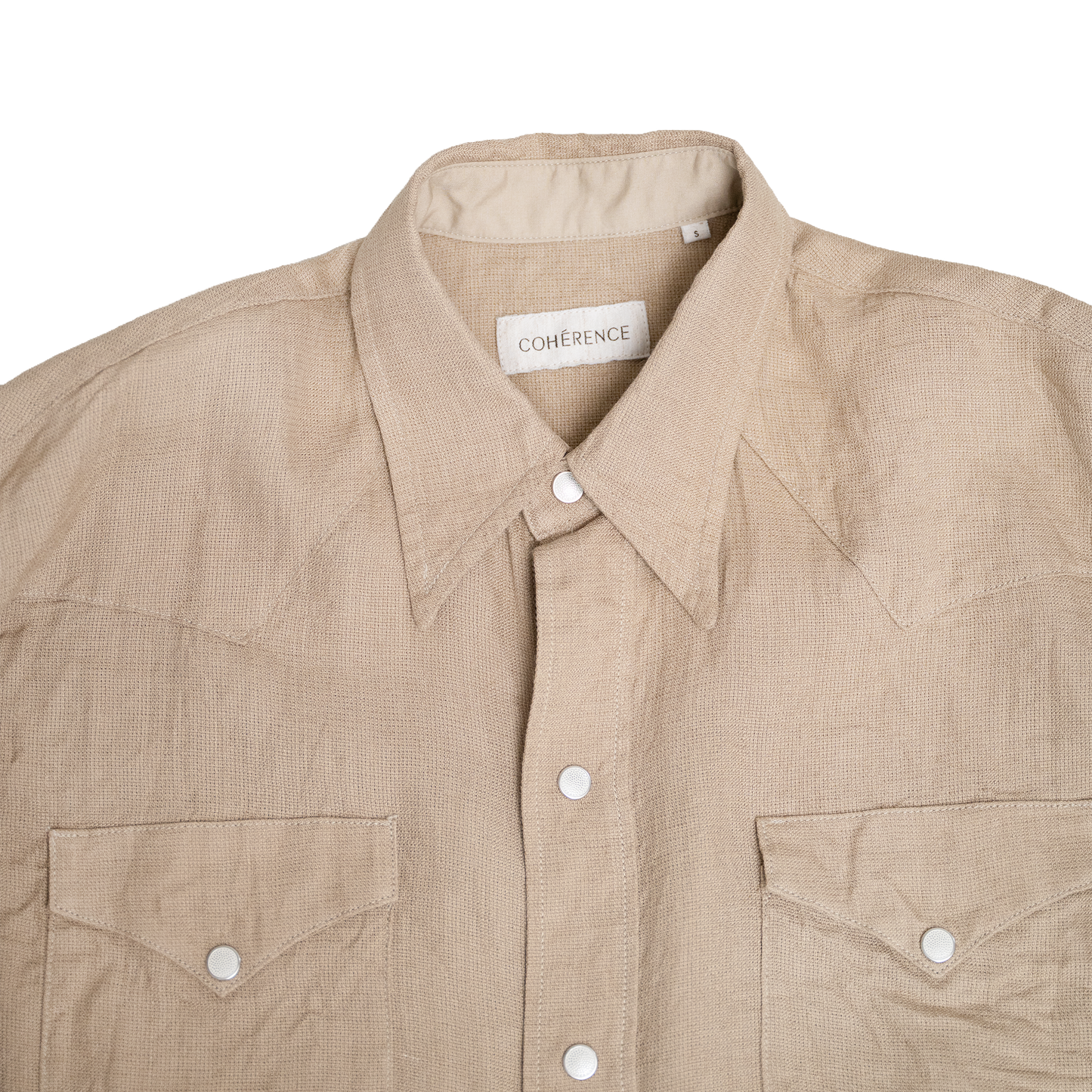 Coherence | Abiquiu Western Shirt Logger Selvedge Denim Indigo