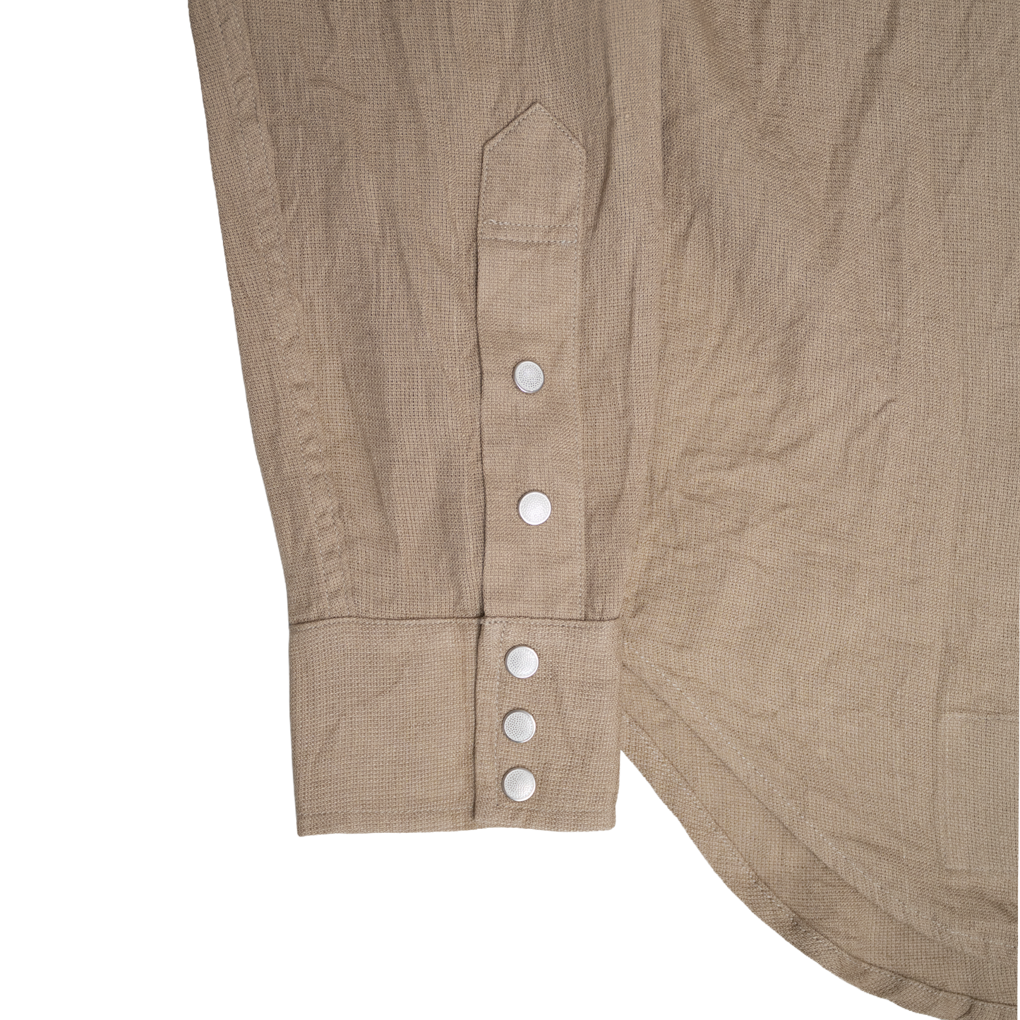 Coherence |  Abiquiu Western Shirt Aerocloth Linen Beige