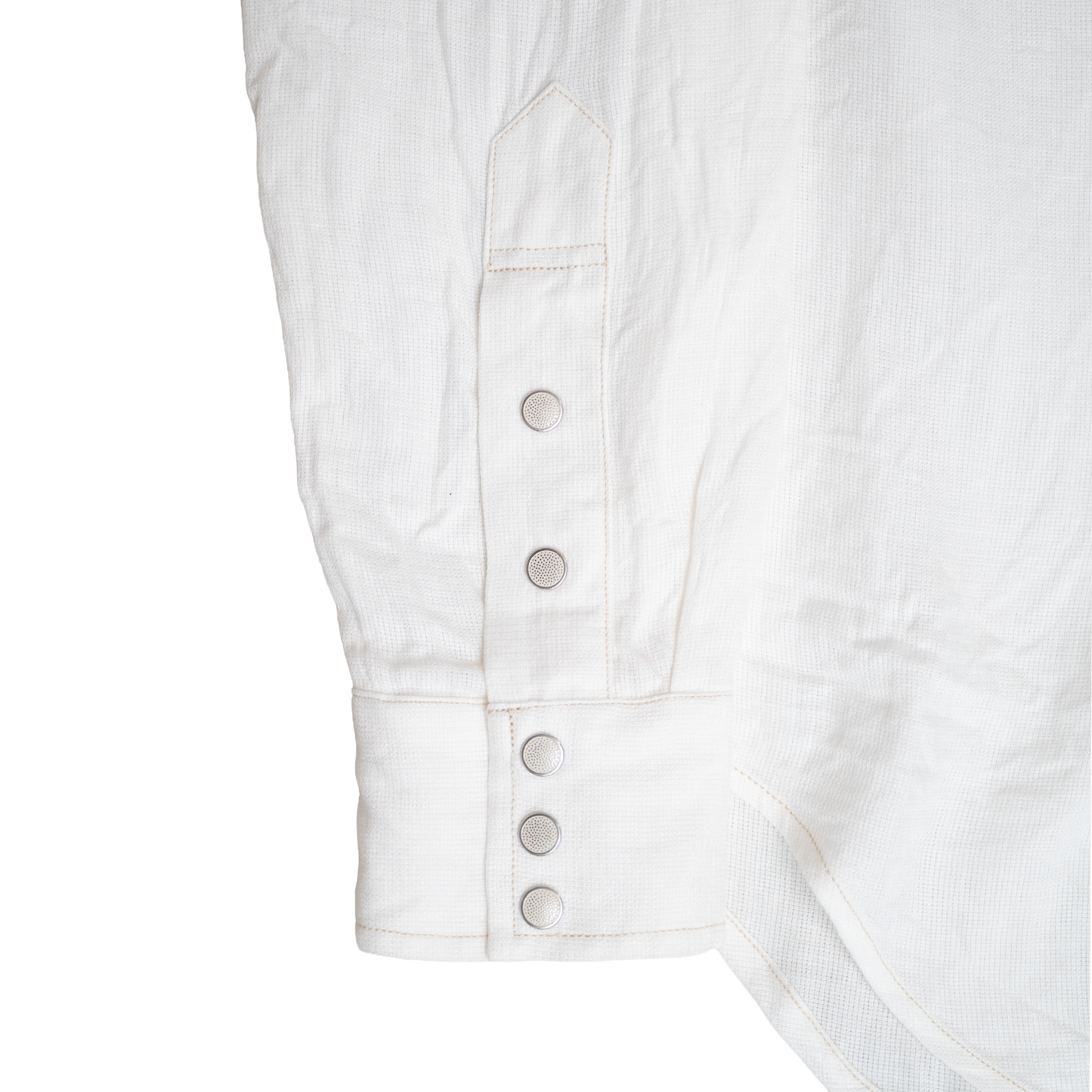 Coherence |  Abiquiu Western Shirt Aerocloth Linen Ivory
