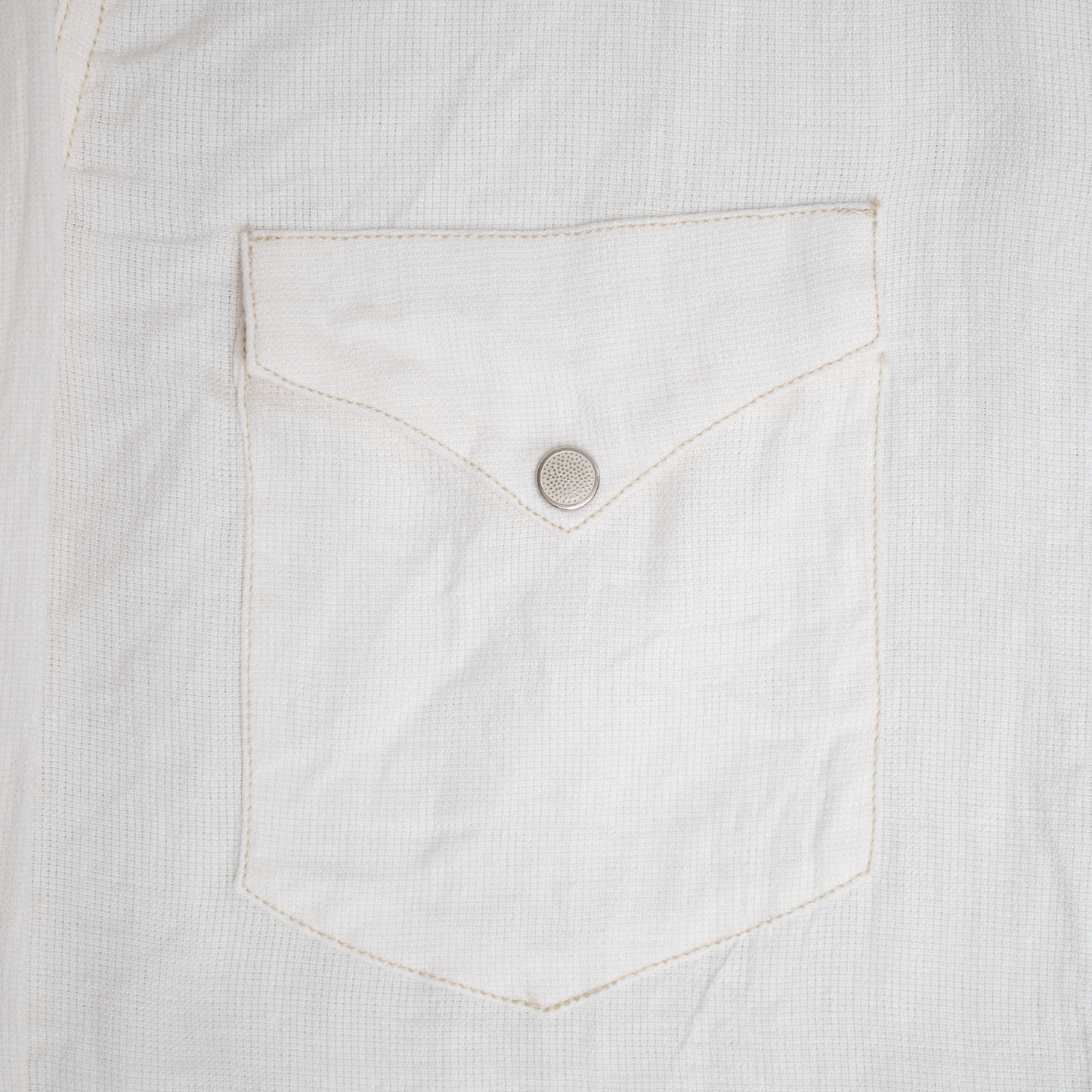 Coherence |  Abiquiu Western Shirt Aerocloth Linen Ivory