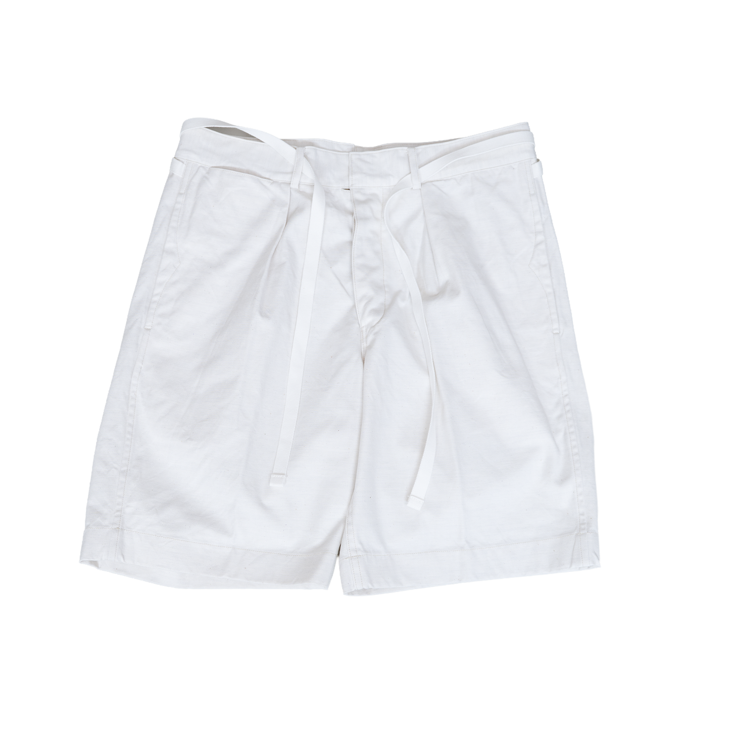 Coherence | Alain Shorts Yacht Canvas White