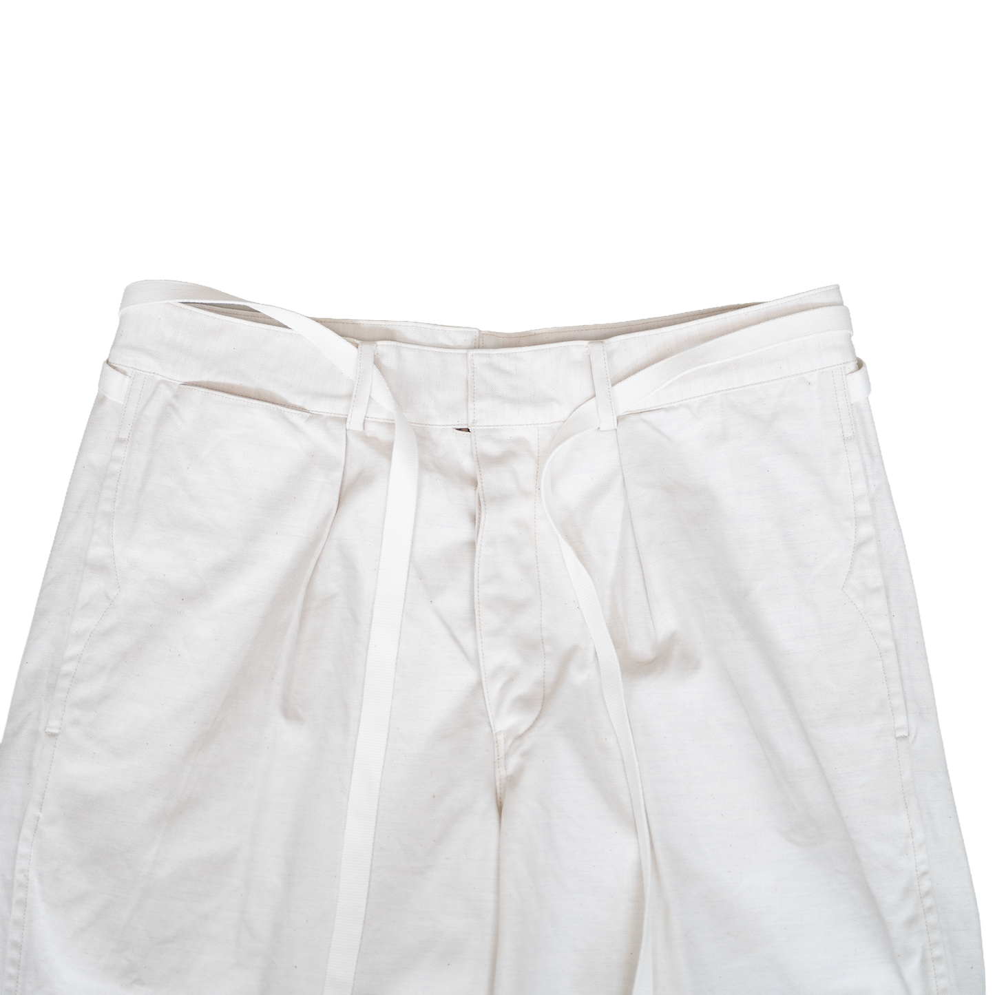 Coherence | Alain Shorts Yacht Canvas White