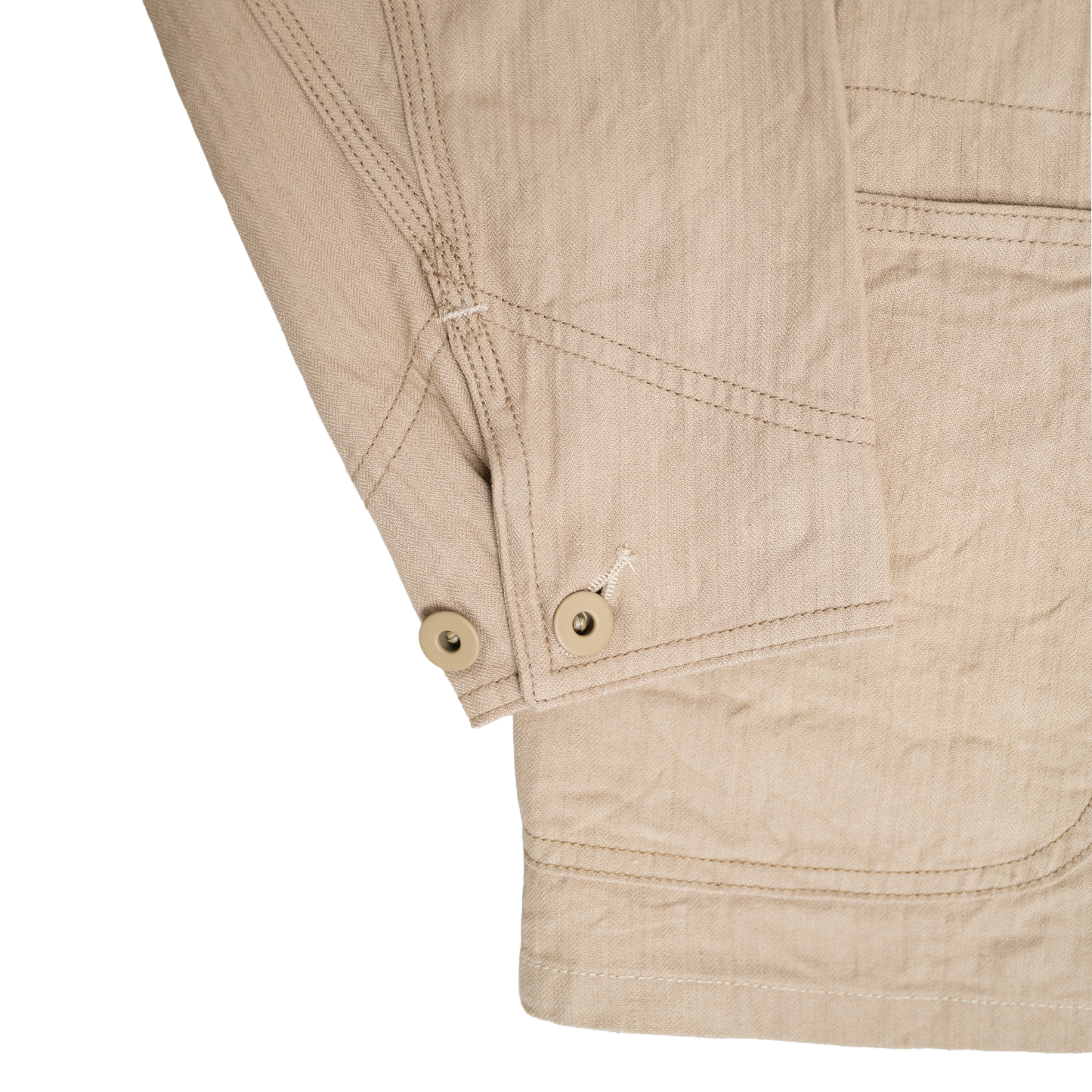 Coherence | Jackson Linen Cotton Chevron Ivory