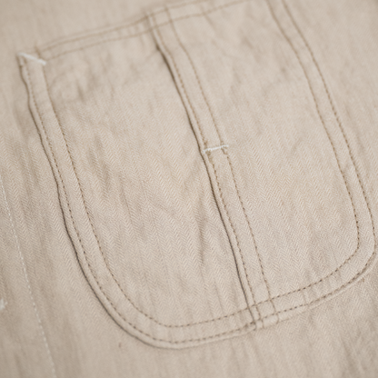 Coherence | Jackson Linen Cotton Chevron Ivory
