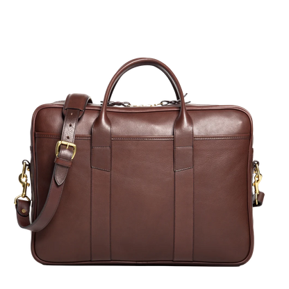 Frank Clegg | Commuter Briefcase Chocolate