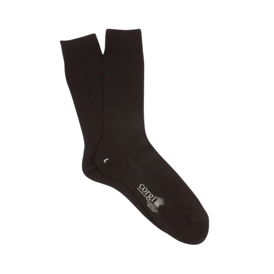 Corgi | Mercerised Cotton Socks Hunter Green