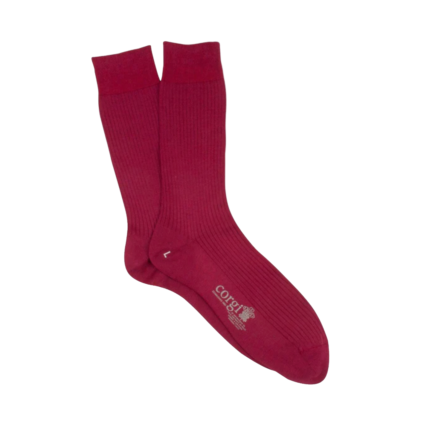 Corgi |  Mercerised Cotton Socks Magenta