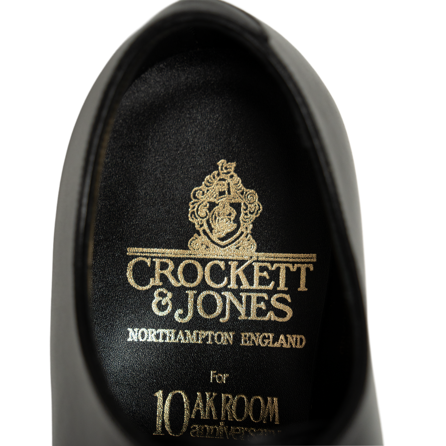 Crockett & Jones | OX OAKROOM 10th Anniversary Whole Cut Oxford Black Calf