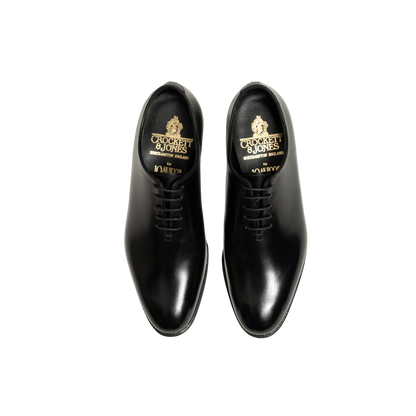 Crockett & Jones | OX OAKROOM 10th Anniversary Whole Cut Oxford Black Calf