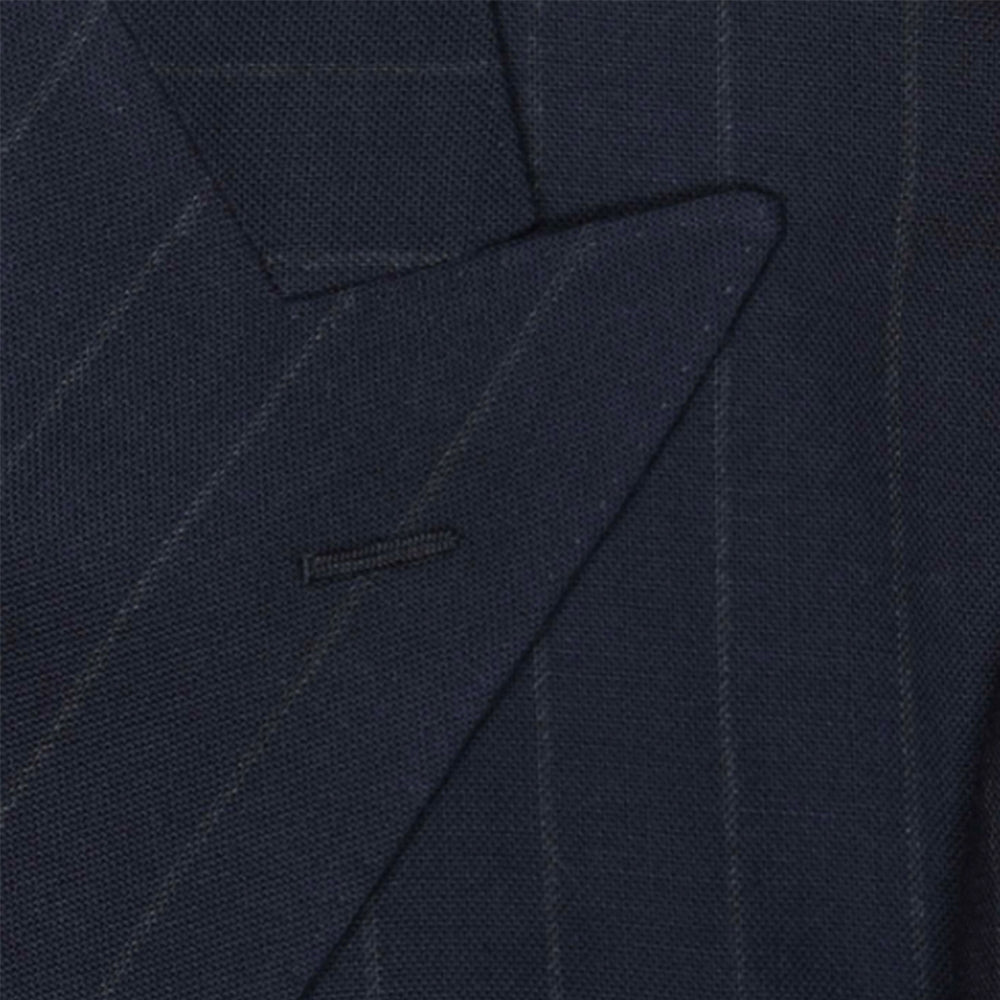 Ring Jacket | Fresco DB Suit Navy Pinstripe