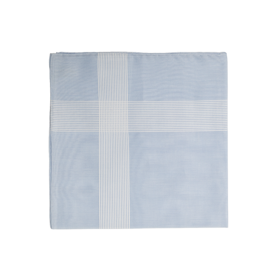 Simonnot Godard | Divert Sky Blue Handkerchief