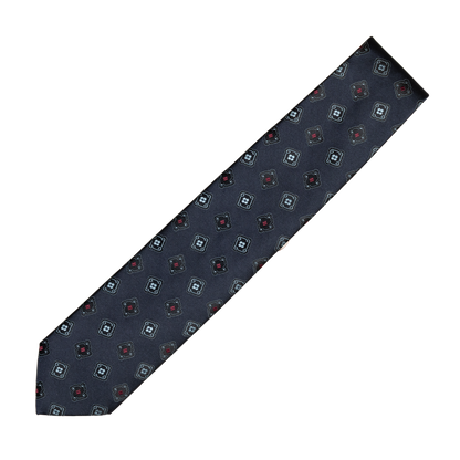 Holliday &amp; Brown | Square Geometric Tie Rust E25214