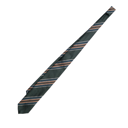 Holliday &amp; Brown | Square Geometric Tie Rust E25214