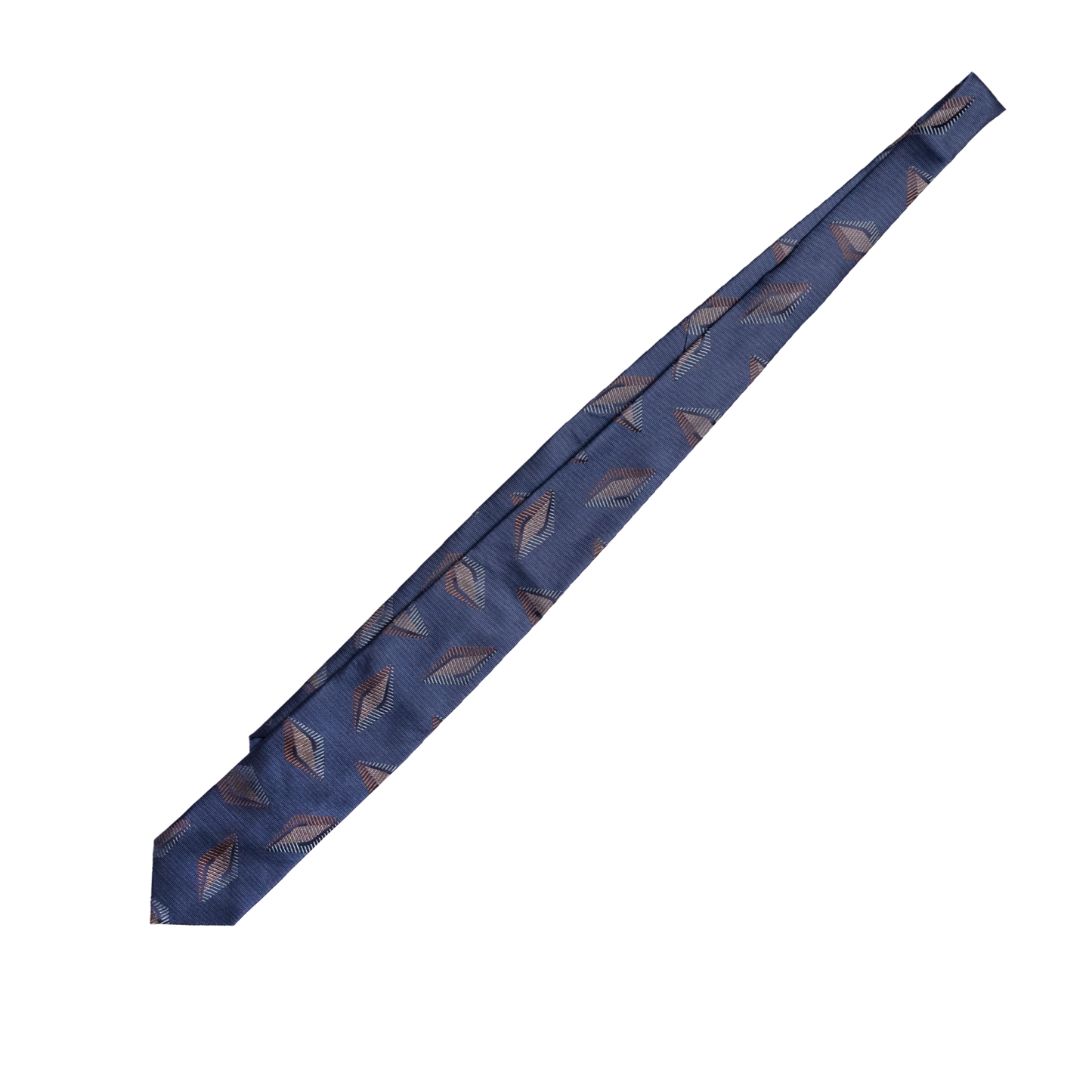 Holliday &amp; Brown | Square Geometric Tie Rust E25214