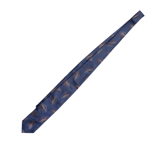 Holliday &amp; Brown | Square Geometric Tie Rust E25214