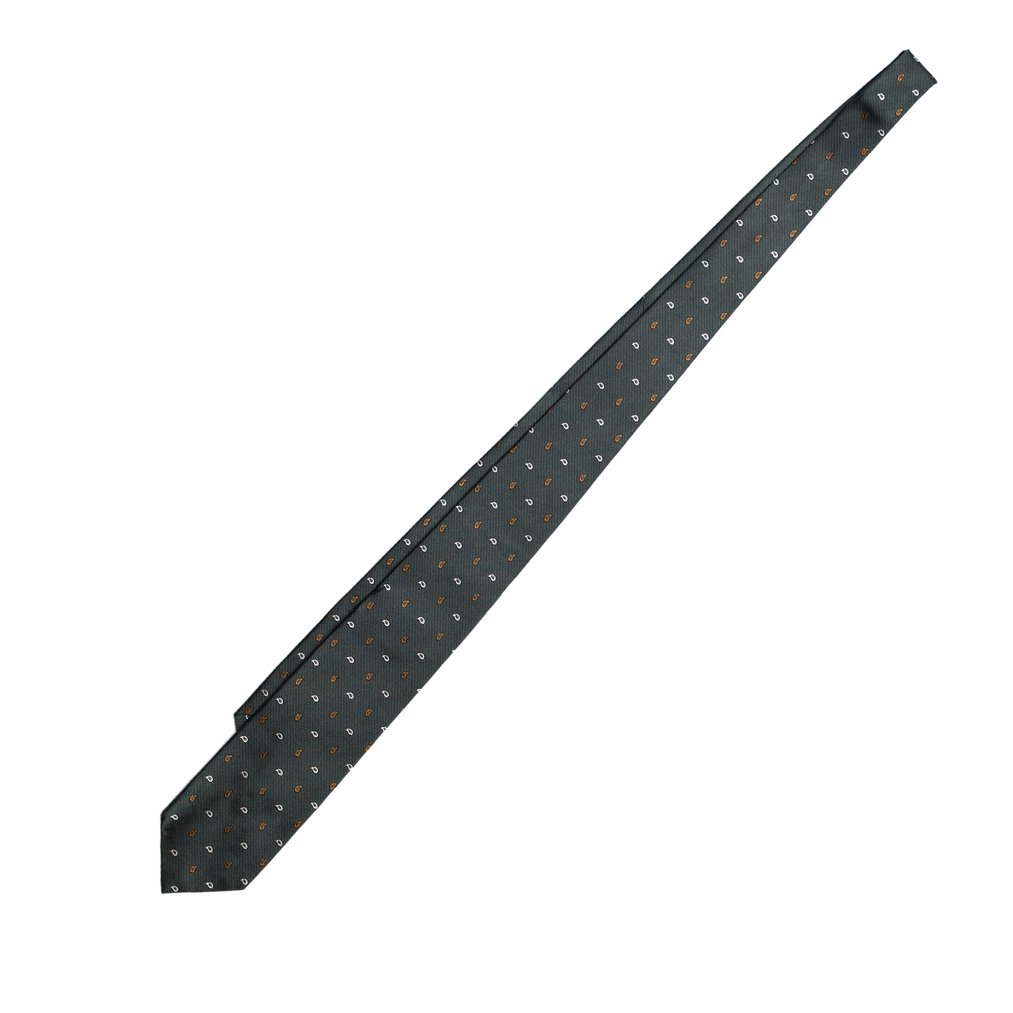 Holliday &amp; Brown | Square Geometric Tie Rust E25214