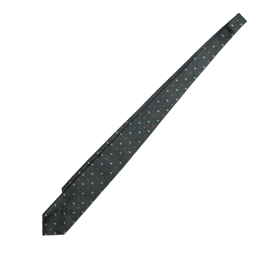 Holliday &amp; Brown | Square Geometric Tie Rust E25214