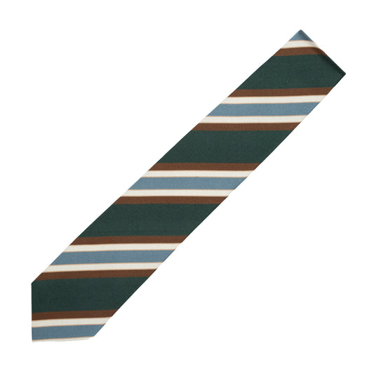 Holliday &amp; Brown | Square Geometric Tie Rust E25214