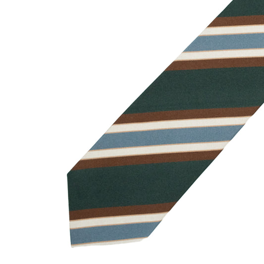 Holliday &amp; Brown | Square Geometric Tie Rust E25214