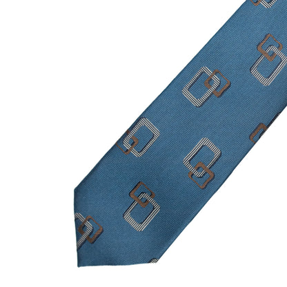 Holliday &amp; Brown | Square Geometric Tie Rust E25214