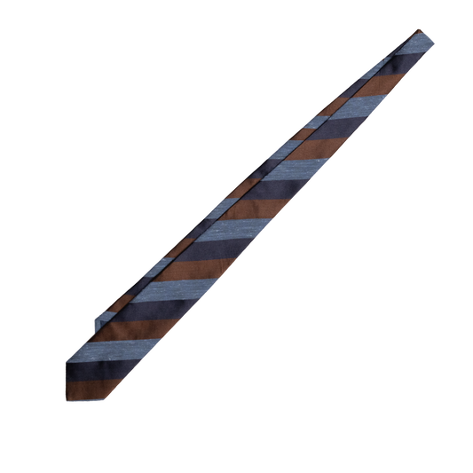 Holliday &amp; Brown | Square Geometric Tie Rust E25214