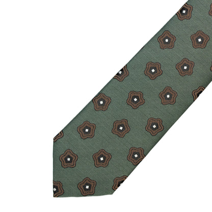 Holliday &amp; Brown | Square Geometric Tie Rust E25214