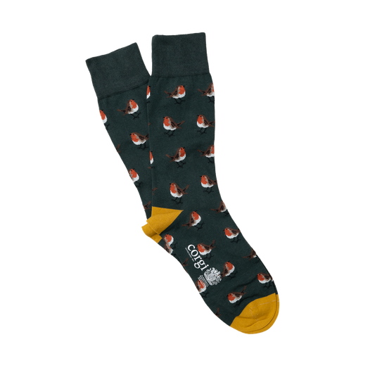 Corgi | Mercerised Cotton Socks Hunter Green