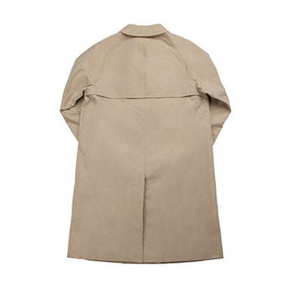 Coherence | Foufou II Gabardine Beige Double Breasted Coat