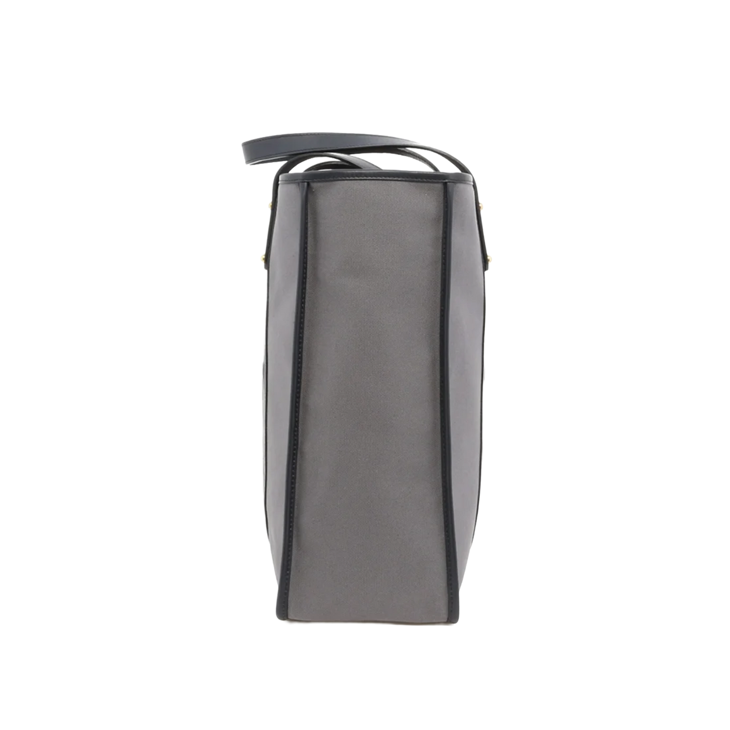 Frank Clegg | Canvas Market Tote Grey / Navy