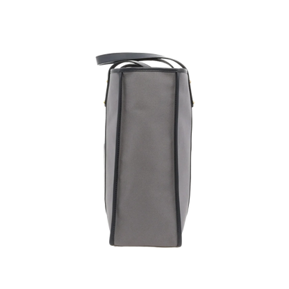 Frank Clegg | Canvas Market Tote Grey / Navy
