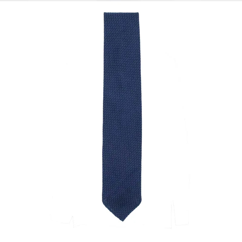 Holliday & Brown | Fresco Fabric Tie Navy GRI00 3