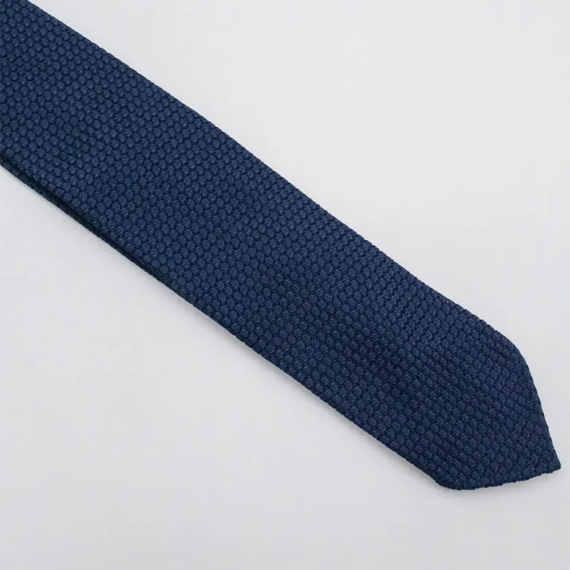 Holliday & Brown | Fresco Fabric Tie Navy GRI00 3