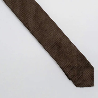 Holliday & Brown | Fresco Fabric Tie Brown GRI00 4