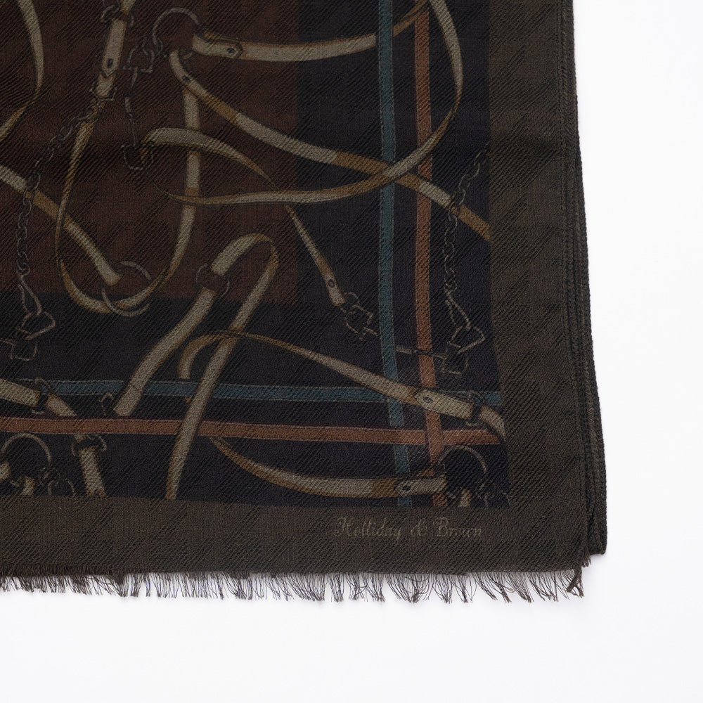 Holliday & Brown | Wool Slik Scarf Harness Pattern 55419 3