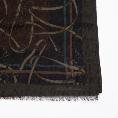 Holliday & Brown | Wool Slik Scarf Harness Pattern 55419 3