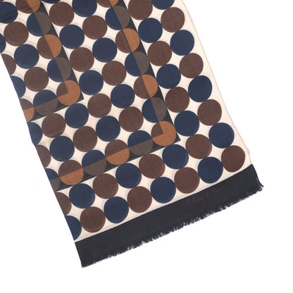 Holliday & Brown | Wool Scarf Multi Dots 55398 6