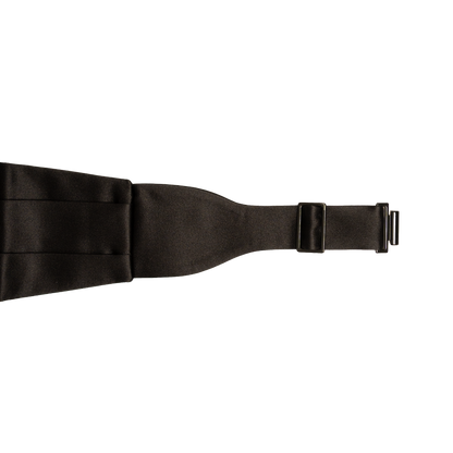 Holliday & Brown | Silk Cummerbund Black
