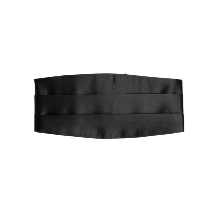 Holliday & Brown | Silk Cummerbund Black