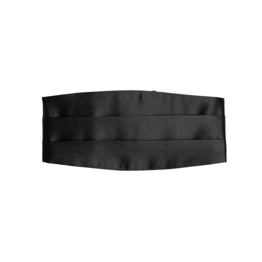 Holliday & Brown | Silk Cummerbund Black