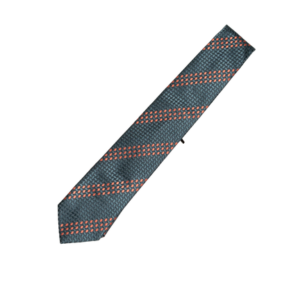 Holliday & Brown | 100th Anniversary Diamond Motif Stripe Tie Blue FH467 9