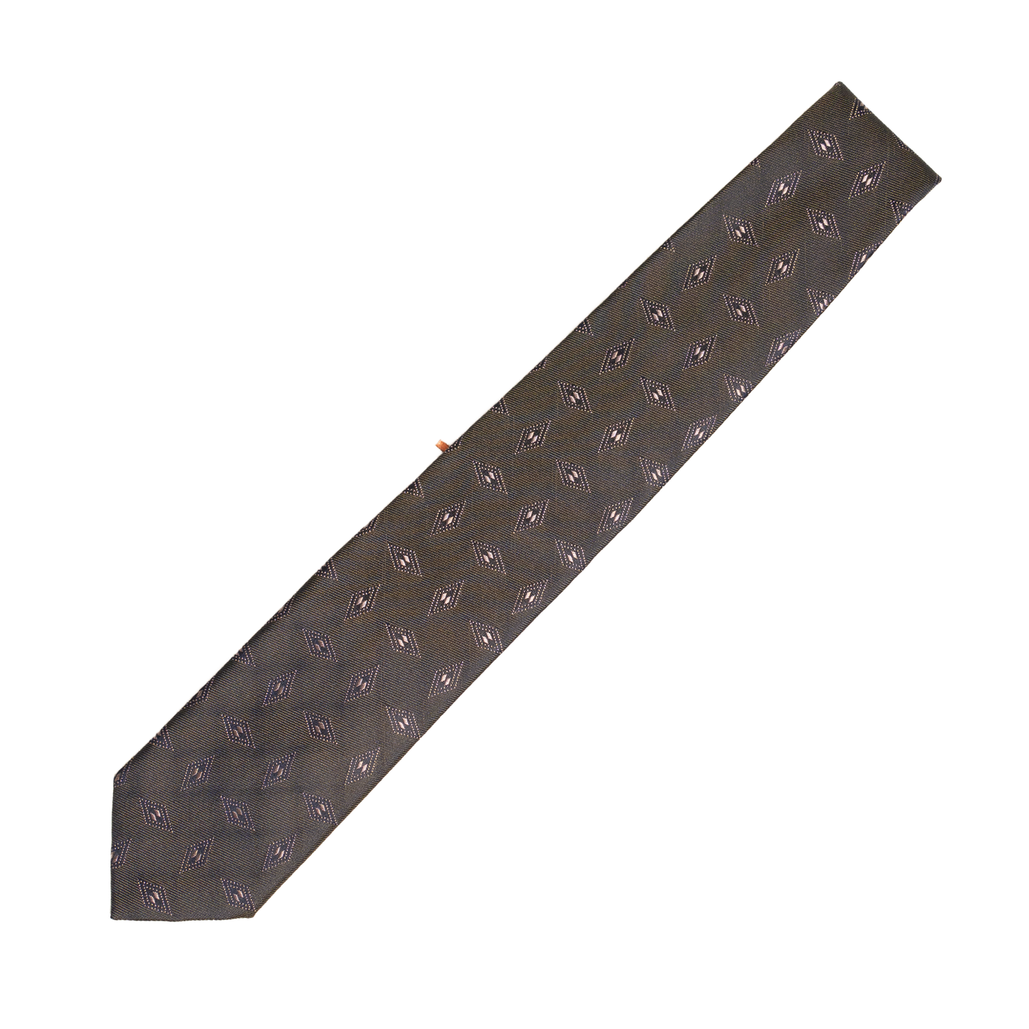 Holliday & Brown | Diamond Patter Tie Dark Green FG958 4