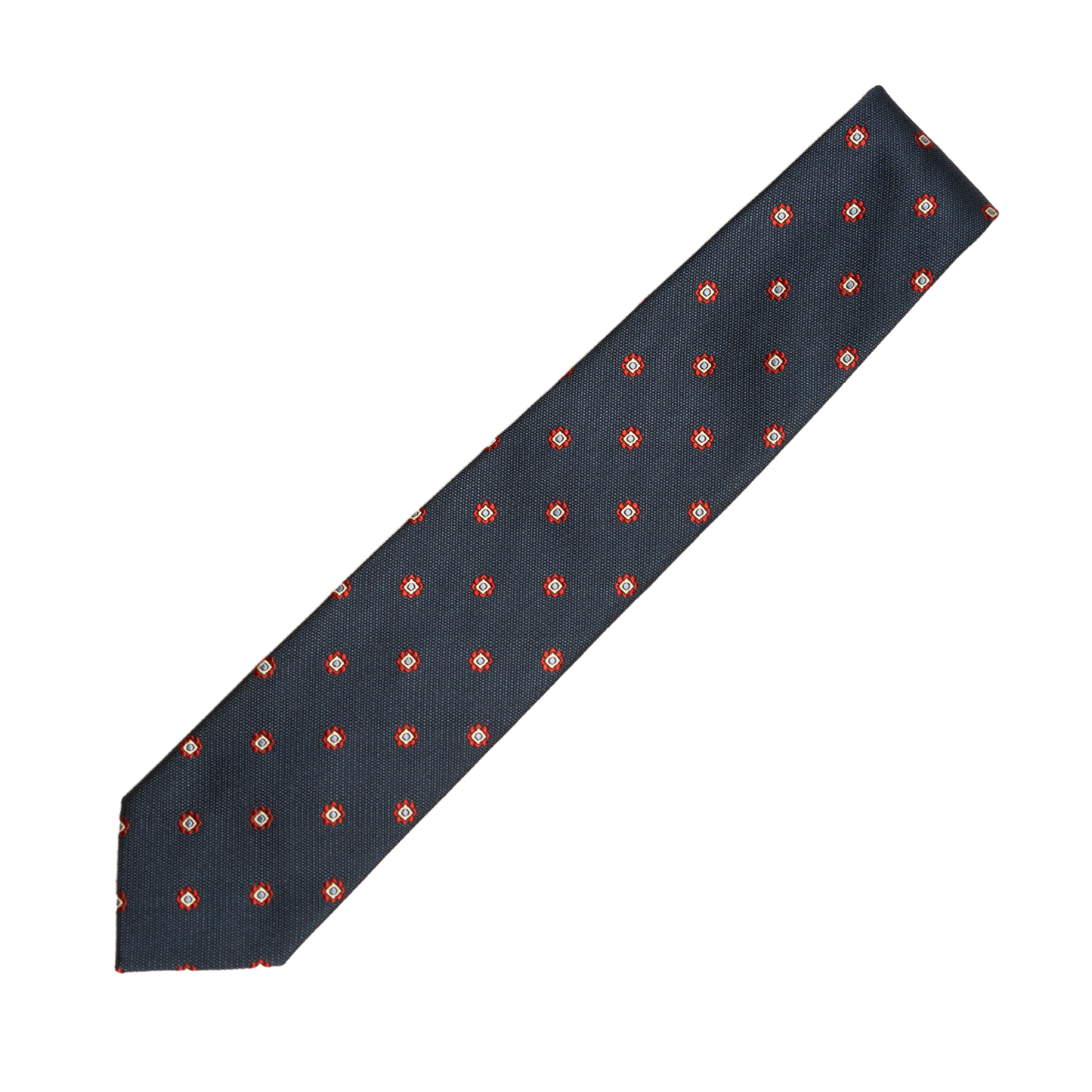 Holliday & Brown | Floral Tie Navy Q9425 3