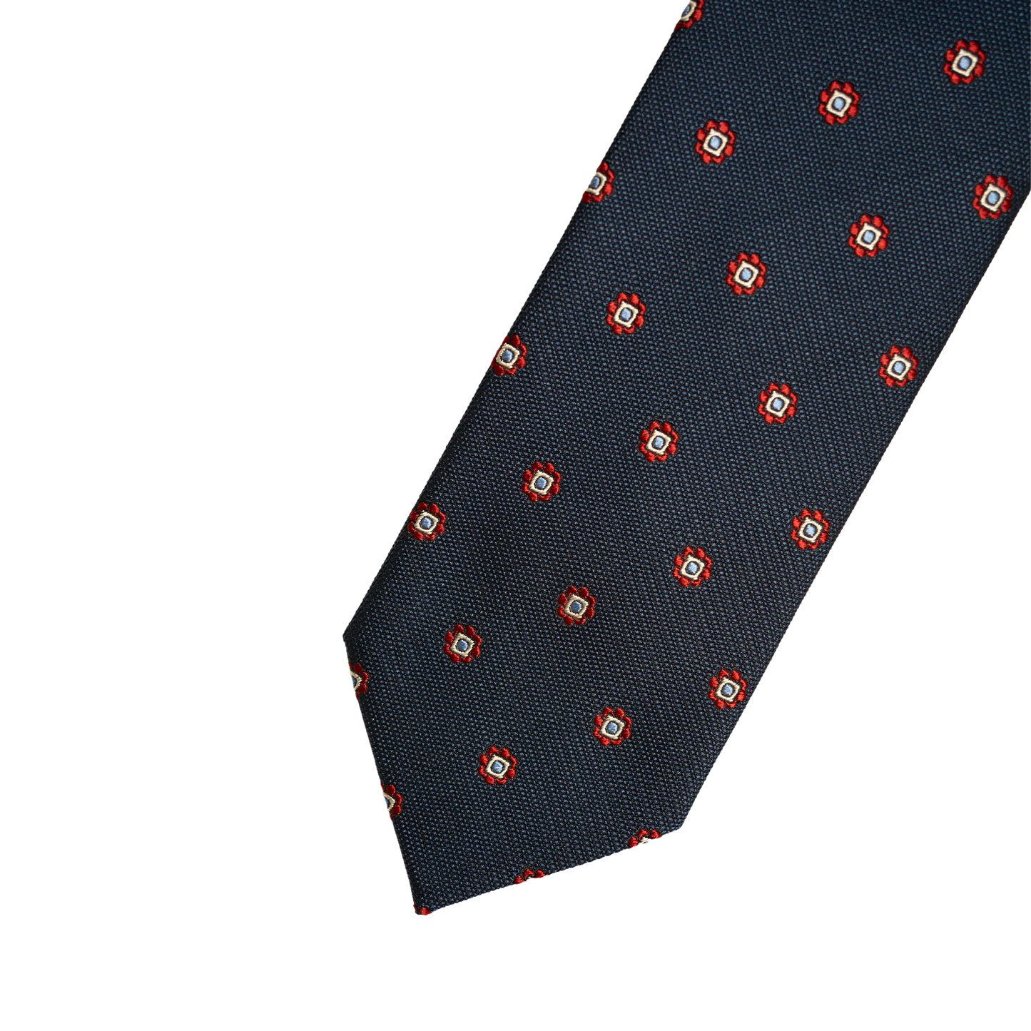Holliday & Brown | Floral Tie Navy Q9425 3